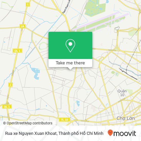 Bản đồ Rua xe Nguyen Xuan Khoat