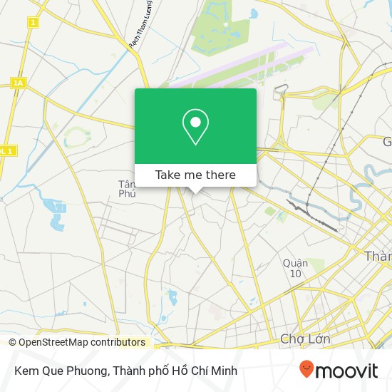 Bản đồ Kem Que Phuong