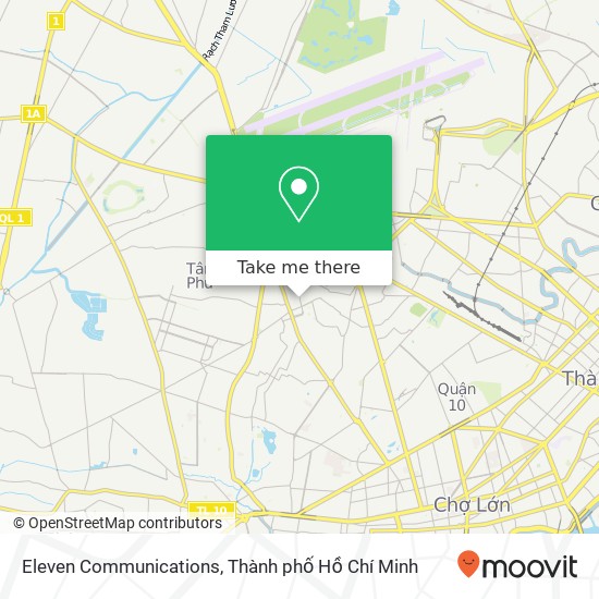 Bản đồ Eleven Communications