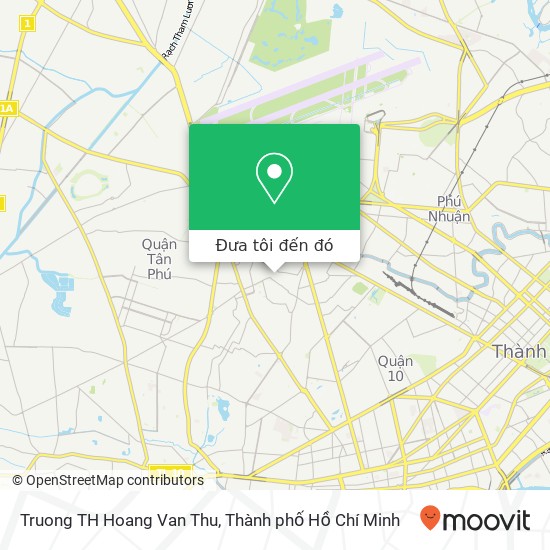 Bản đồ Truong TH Hoang Van Thu