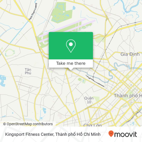 Bản đồ Kingsport Fitness Center