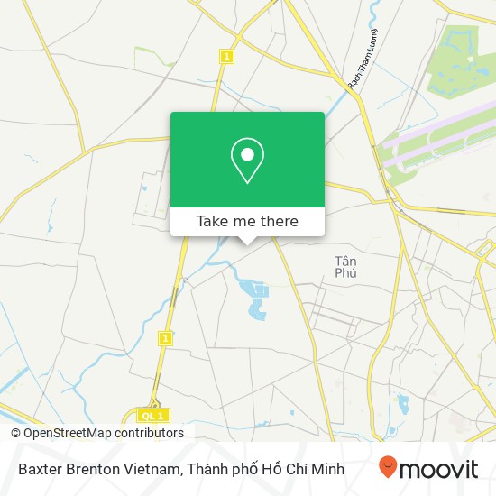 Bản đồ Baxter Brenton Vietnam