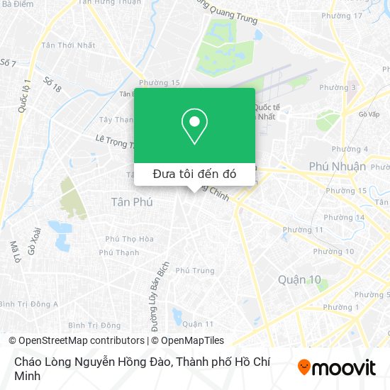 Bản đồ Cháo Lòng Nguyễn Hồng Đào