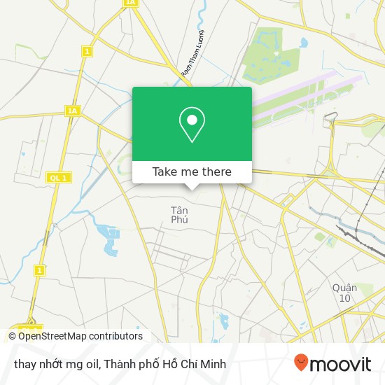 Bản đồ thay nhớt mg oil