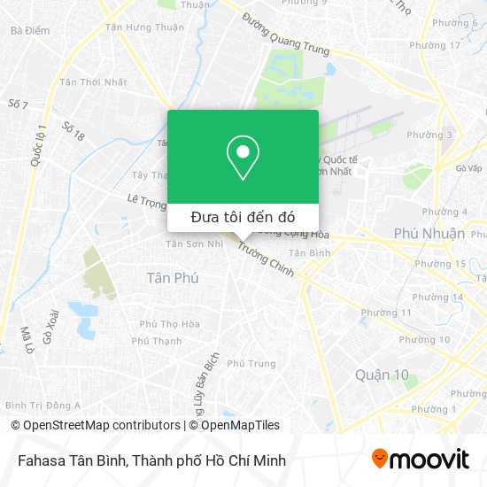 Bản đồ Fahasa Tân Bình