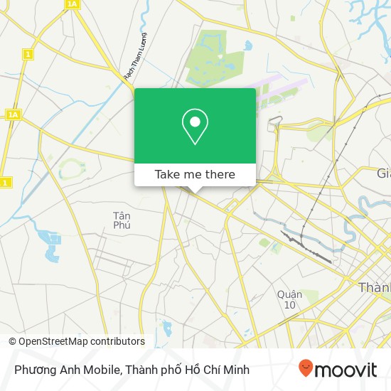 Bản đồ Phương Anh Mobile