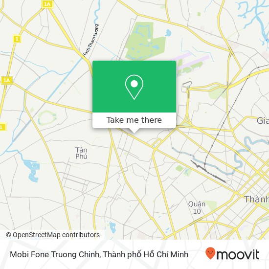 Bản đồ Mobi Fone Truong Chinh