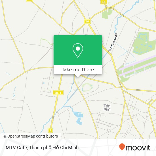 Bản đồ MTV Cafe