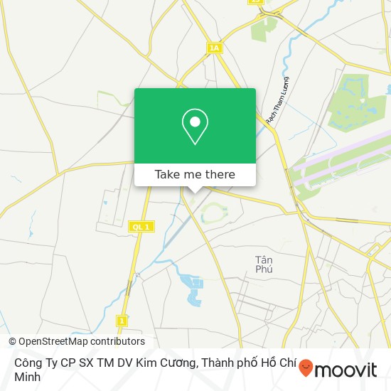 Bản đồ Công Ty CP SX TM DV Kim Cương