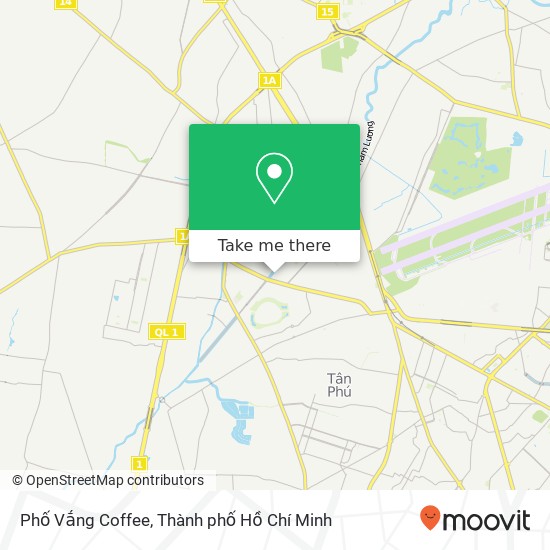 Bản đồ Phố Vắng Coffee