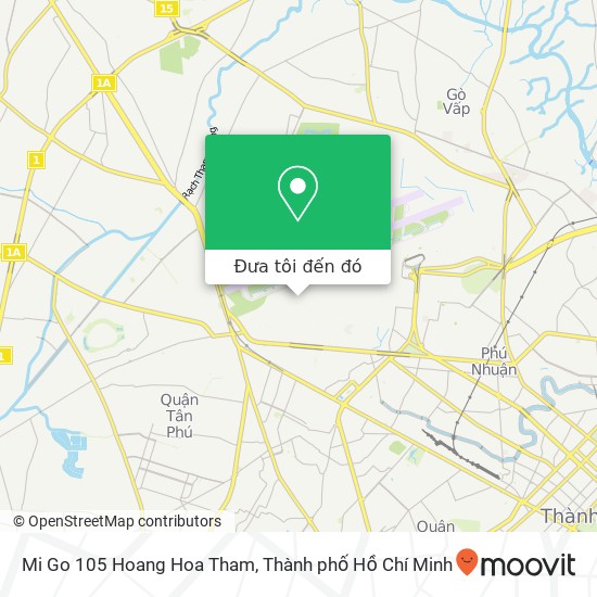 Bản đồ Mi Go 105 Hoang Hoa Tham