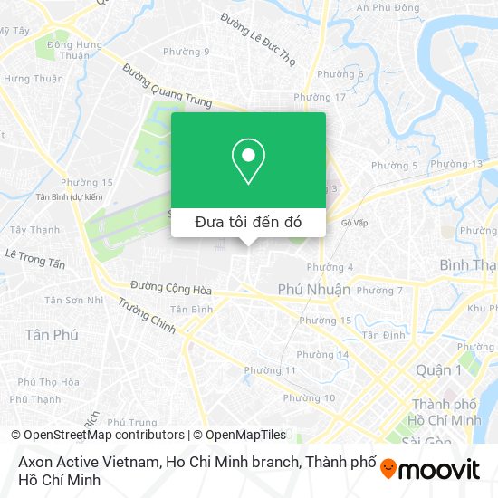 Bản đồ Axon Active Vietnam, Ho Chi Minh branch