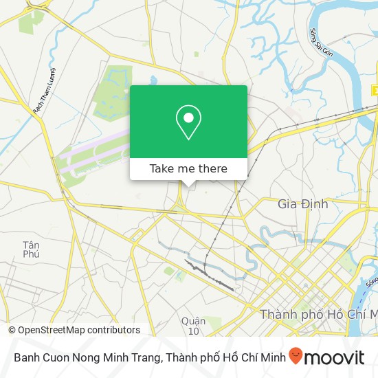 Bản đồ Banh Cuon Nong Minh Trang