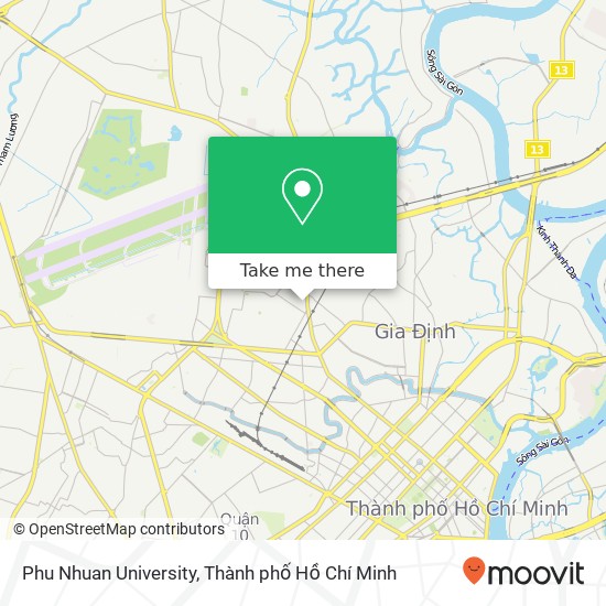 Bản đồ Phu Nhuan University