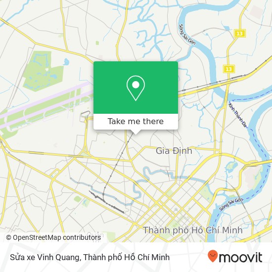 Bản đồ Sửa xe Vinh Quang