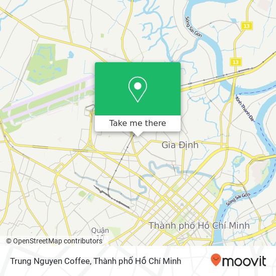 Bản đồ Trung Nguyen Coffee