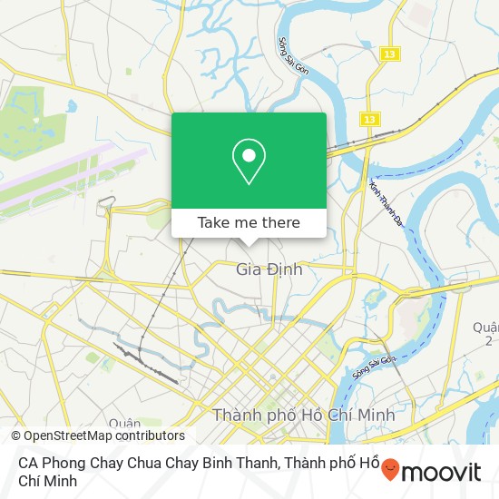 Bản đồ CA Phong Chay Chua Chay Binh Thanh