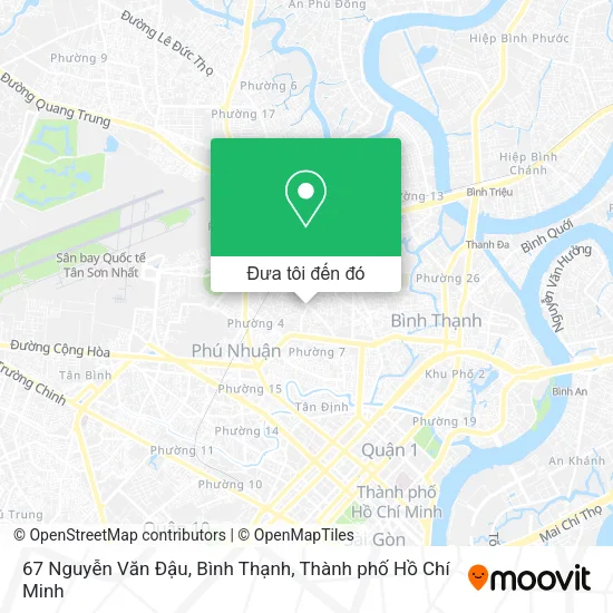 Bản đồ 67 Nguyễn Văn Đậu, Bình Thạnh