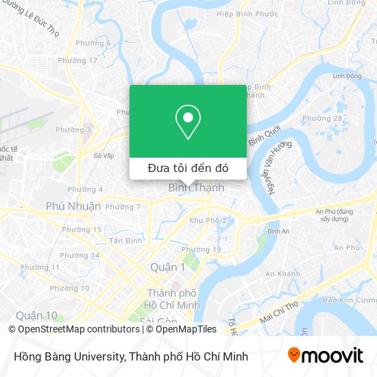 Bản đồ Hồng Bàng University
