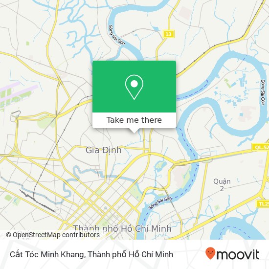 Bản đồ Cắt Tóc Minh Khang