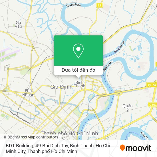 Bản đồ BDT Building, 49 Bui Dinh Tuy, Binh Thanh, Ho Chi Minh City