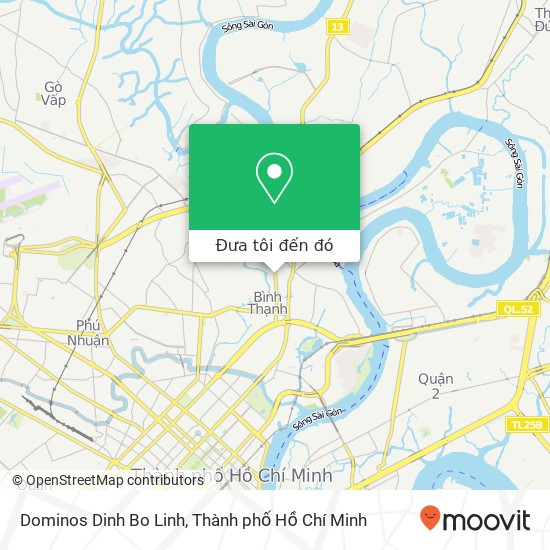 Bản đồ Dominos Dinh Bo Linh