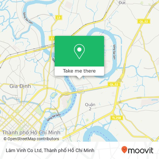 Bản đồ Lâm Vinh Co Ltd