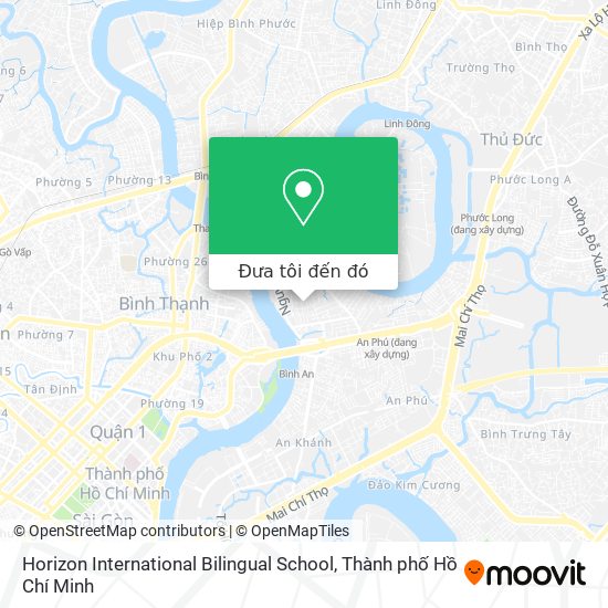 Bản đồ Horizon International Bilingual School