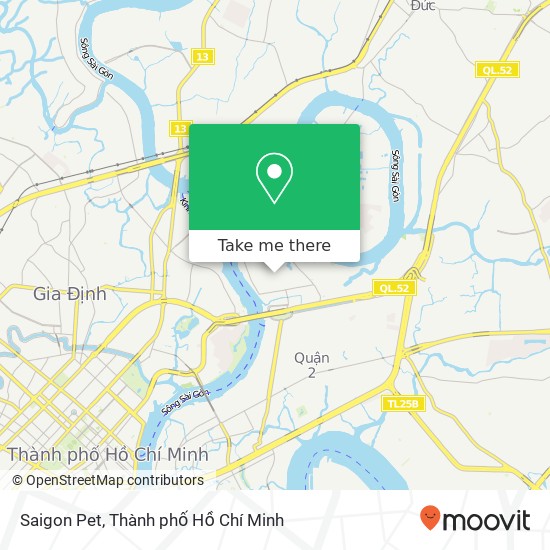 Bản đồ Saigon Pet