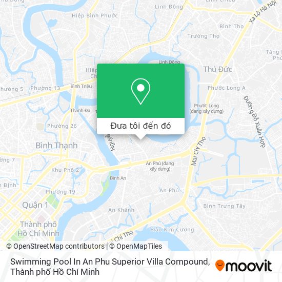 Bản đồ Swimming Pool In An Phu Superior Villa Compound