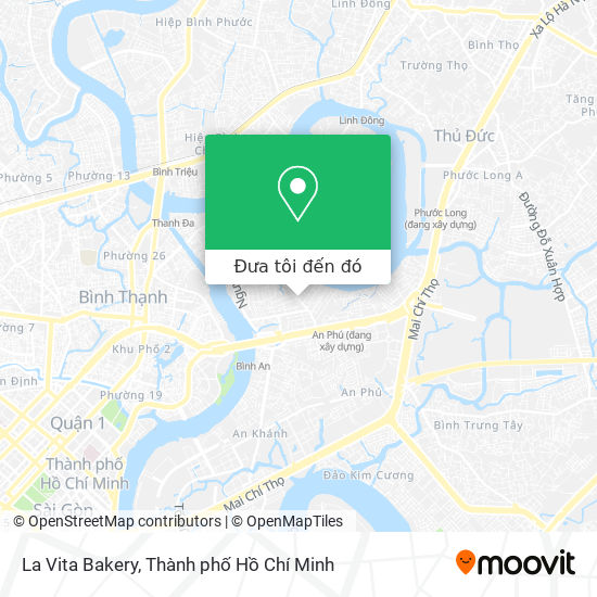 Bản đồ La Vita Bakery