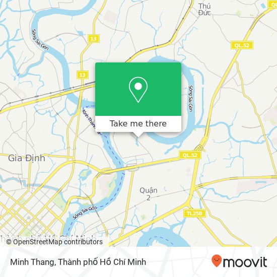 Bản đồ Minh Thang