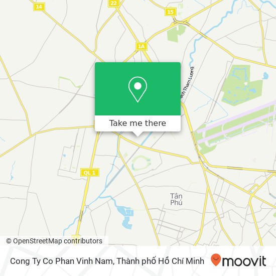 Bản đồ Cong Ty Co Phan Vinh Nam