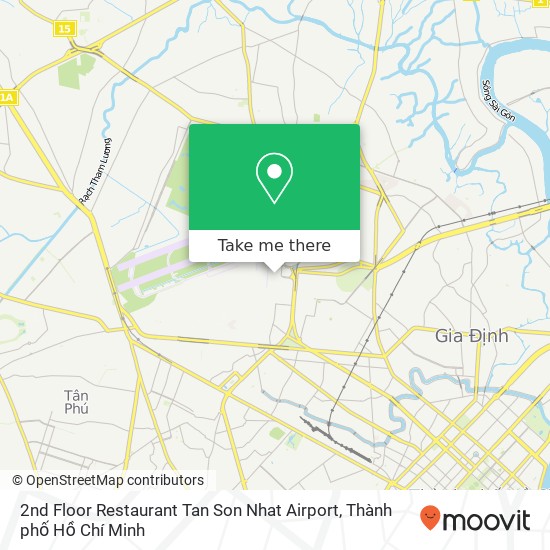 Bản đồ 2nd Floor Restaurant Tan Son Nhat Airport