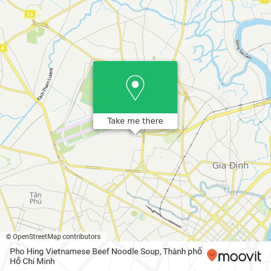 Bản đồ Pho Hing Vietnamese Beef Noodle Soup