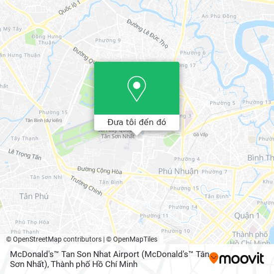 Bản đồ McDonald's™ Tan Son Nhat Airport (McDonald's™ Tân Sơn Nhất)