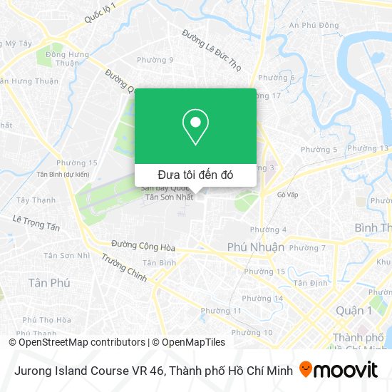 Bản đồ Jurong Island Course VR 46