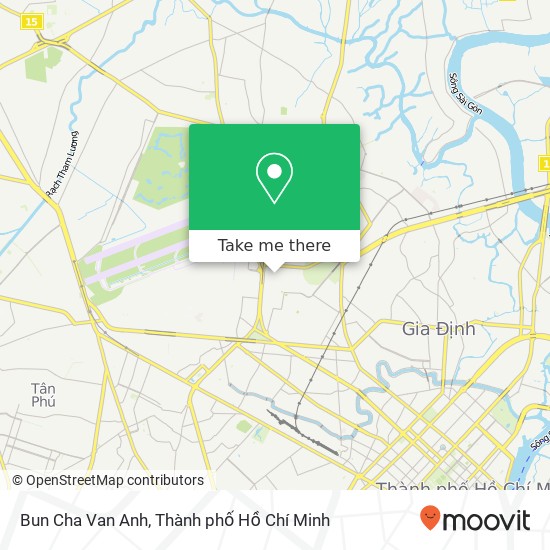 Bản đồ Bun Cha Van Anh