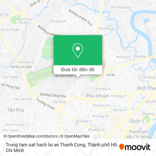 Bản đồ Trung tam sat hach lai xe Thanh Cong