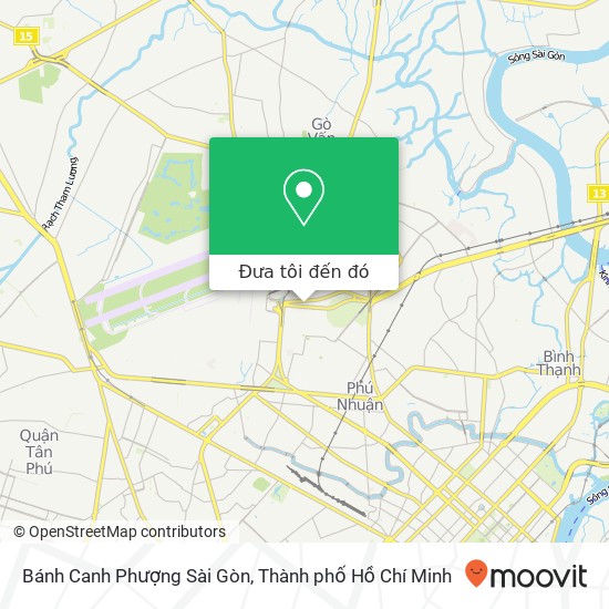 Bản đồ Bánh Canh Phượng Sài Gòn