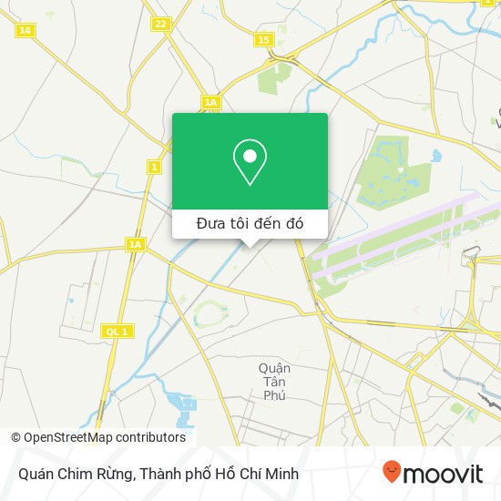 Bản đồ Quán Chim Rừng