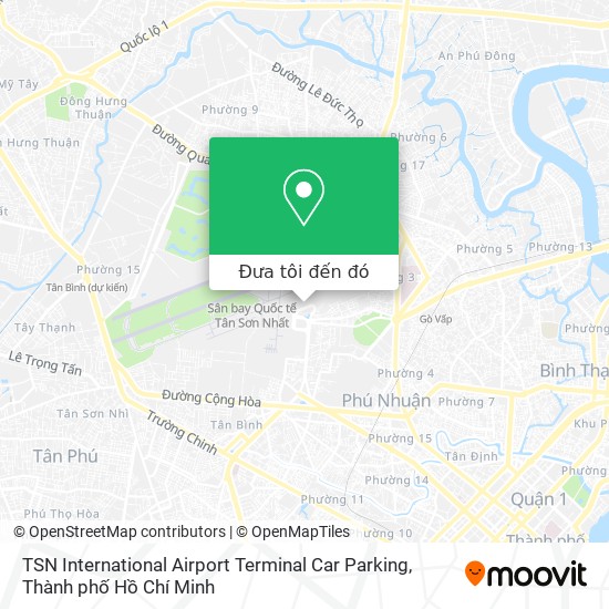 Bản đồ TSN International Airport Terminal Car Parking