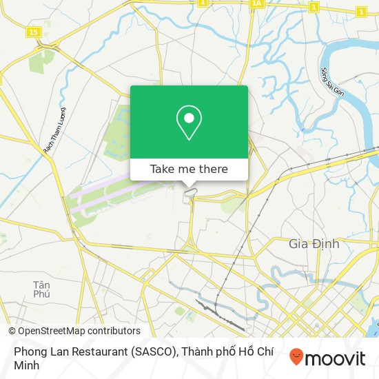 Bản đồ Phong Lan Restaurant (SASCO)
