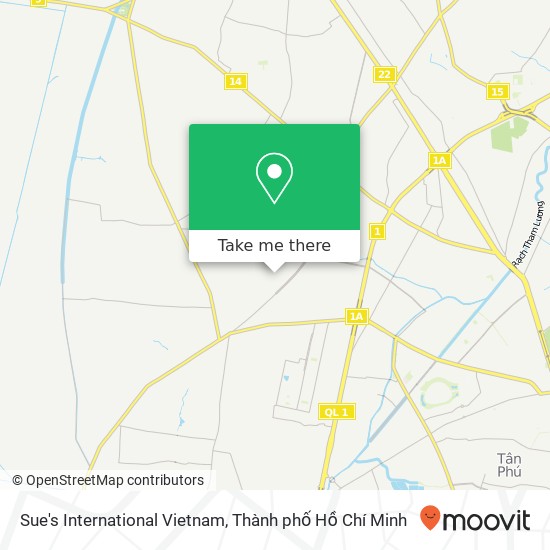 Bản đồ Sue's International Vietnam