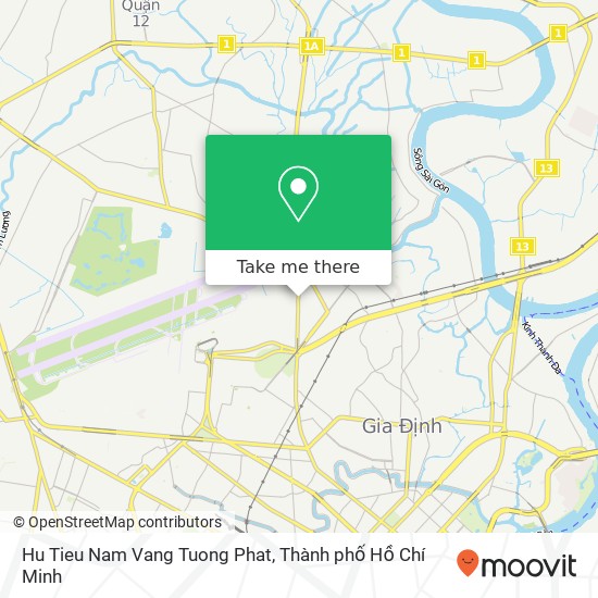 Bản đồ Hu Tieu Nam Vang Tuong Phat