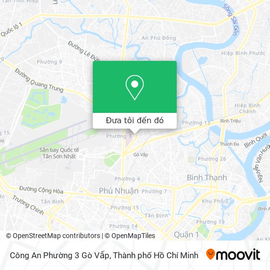 Bản đồ Công An Phường 3 Gò Vấp