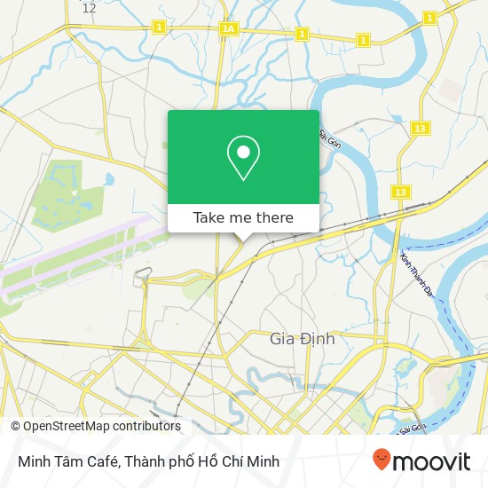 Bản đồ Minh Tâm Café