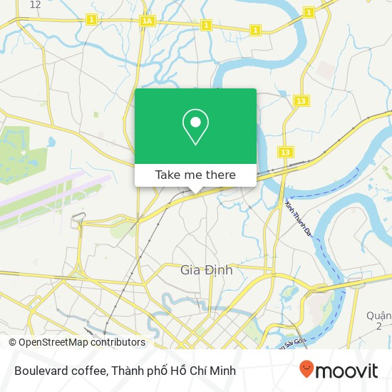 Bản đồ Boulevard coffee
