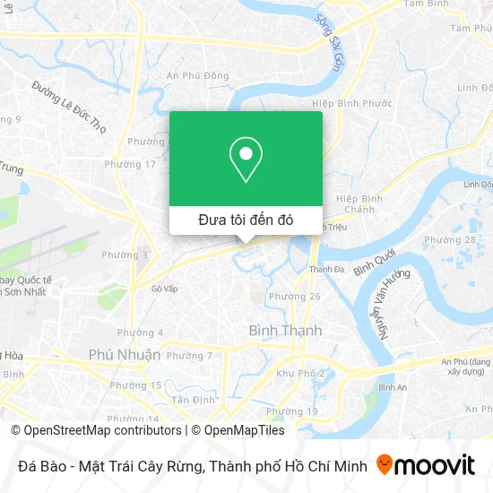 Bản đồ Đá Bào - Mật Trái Cây Rừng