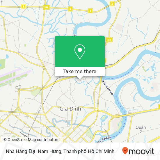 Bản đồ Nhà Hàng Đại Nam Hưng